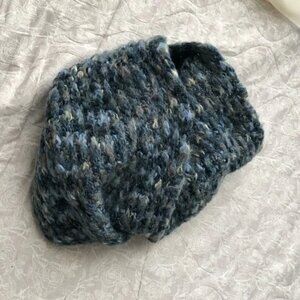 Blue Infinity Scarf